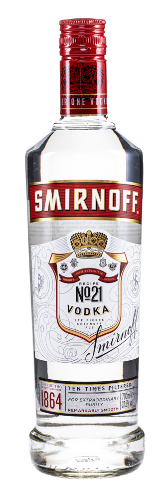 Vodka Buy Label Smirnoff Red 21 No. Gustero |