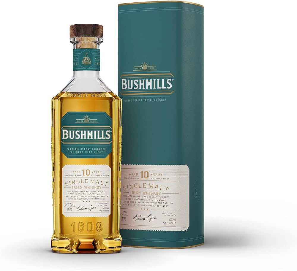 Bushmills 10 Years Old Single Malt Irish Whisky mit Etui kaufen | Gustero