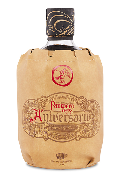 Buy Pampero Aniversario Reserva Exclusiva Añejo Rum in Leather Pouch |  Gustero