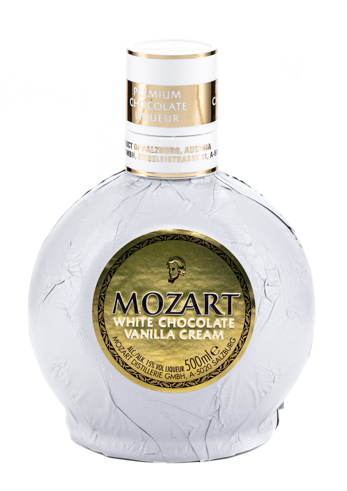Mozart White now. Gustero Liqueur Buy 50cl. | Chocolate Vanilla Cream
