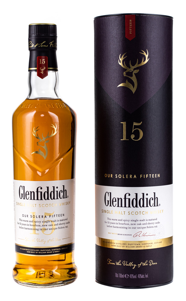 Glenfiddich 15 Years Old kaufen mit Single Etui Solera Scotch The Vat | Whisky Gustero Malt