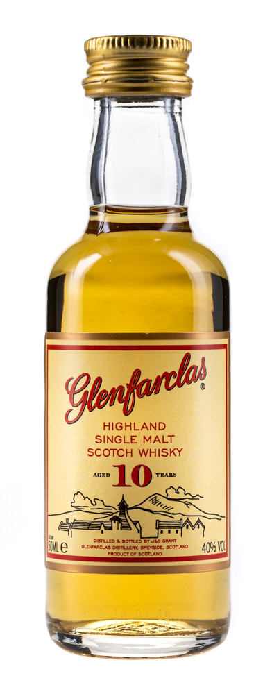 Miniatur Glenfarclas 10 Years Single Highland Malt Scotch Whisky 5cl. Jetzt  online kaufen. | Gustero