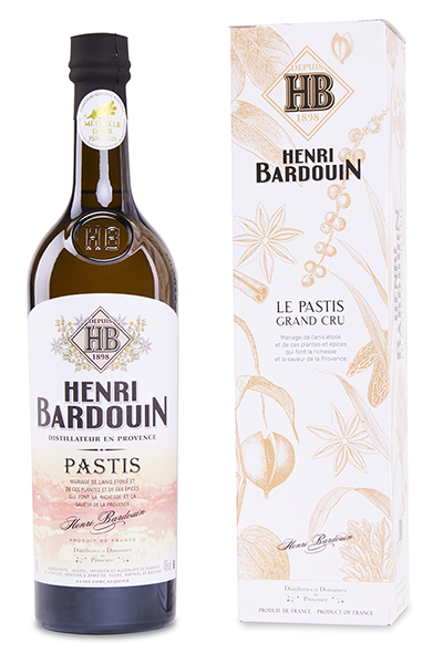 Henri Bardouin Pastis 45% - Gift Set with 2 Glasses - Henri Bardouin