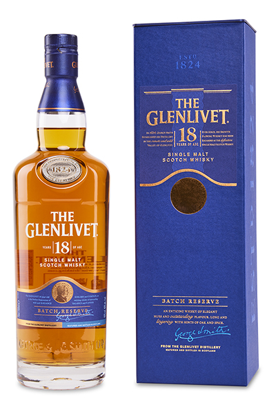 Whisky Glenfiddich 18 ans d'âge - Small Batch Reserve - 40° 70 cl