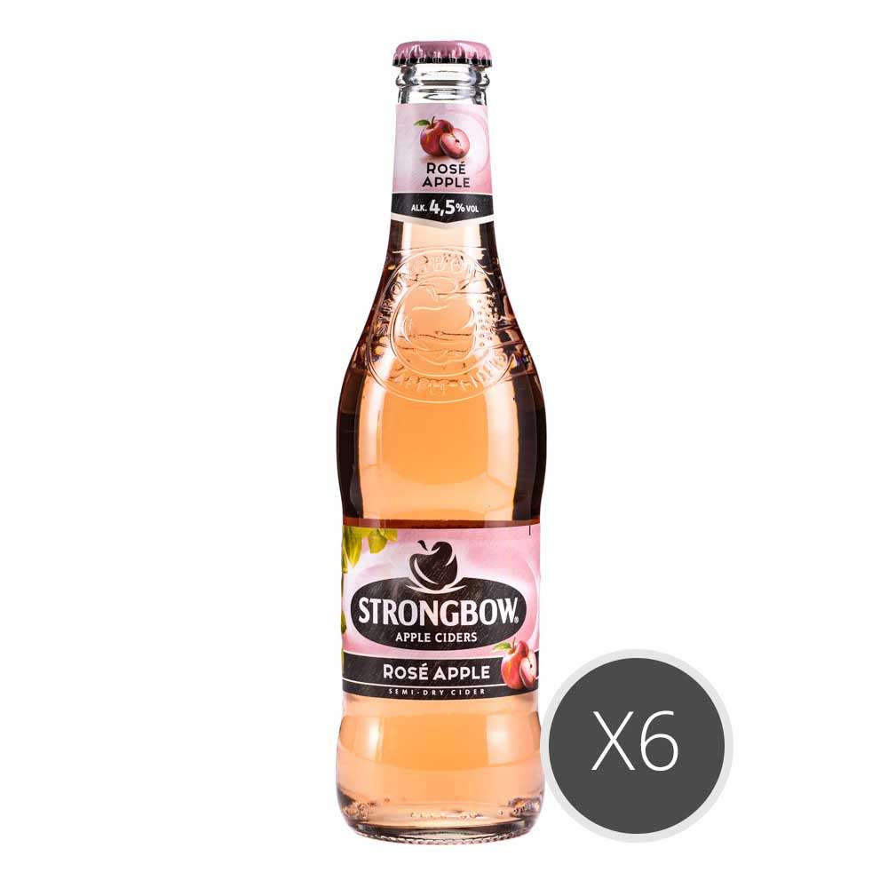 Сколько градусов в strongbow rose apple