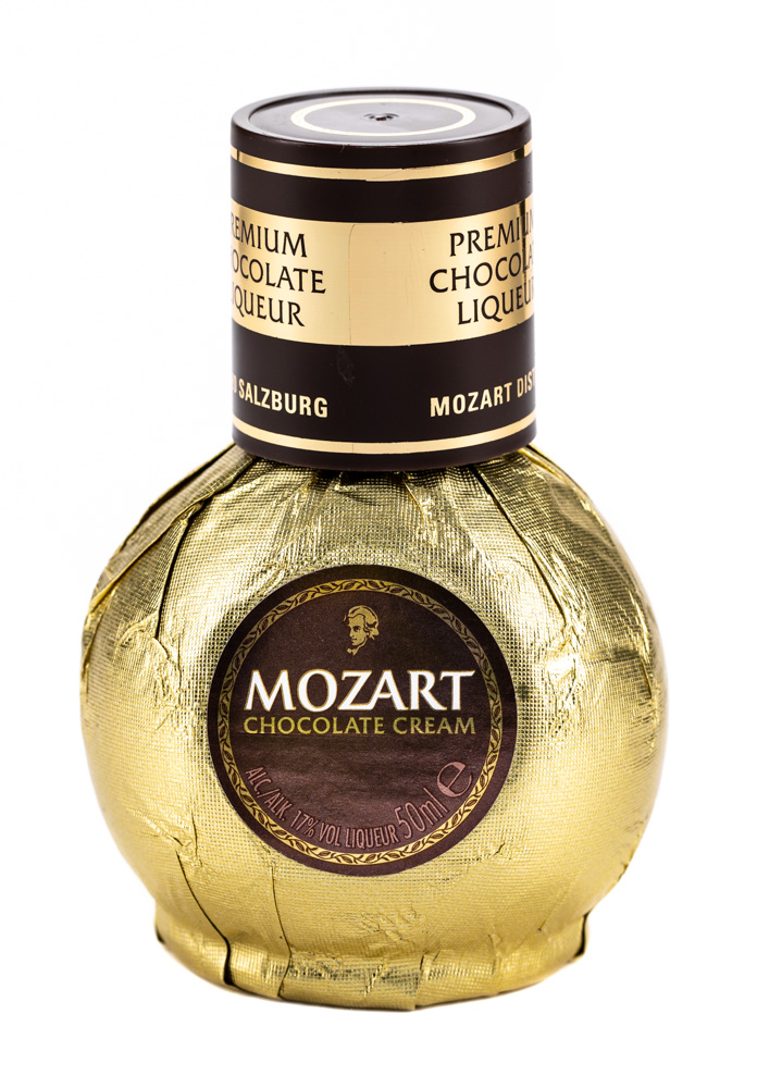 Mozart Gold Chocolate Cream Liqueur 5cl. Buy now. | Gustero